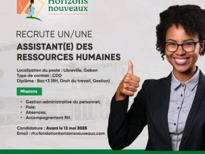 01 Assistant(e) des Ressources Humaines