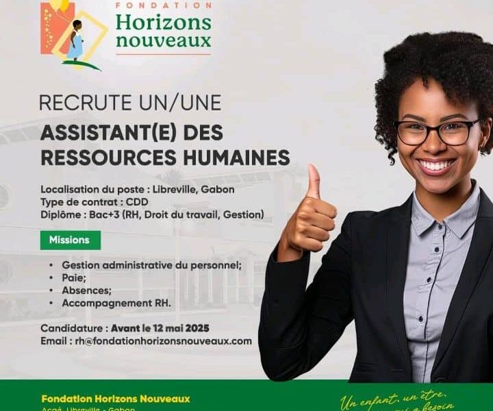 01 Assistant(e) des Ressources Humaines