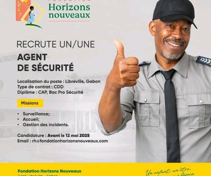 01 Agent (H/F) de Sécurité