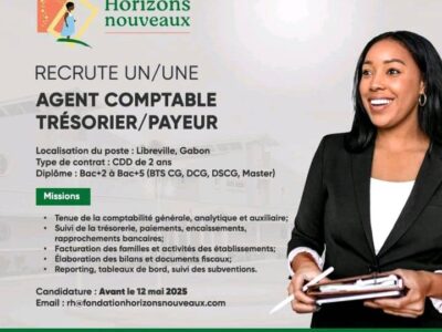 01 Agent Comptable Trésorier Payeur (H/F)