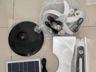 Ventilateur rechargeable et solaire