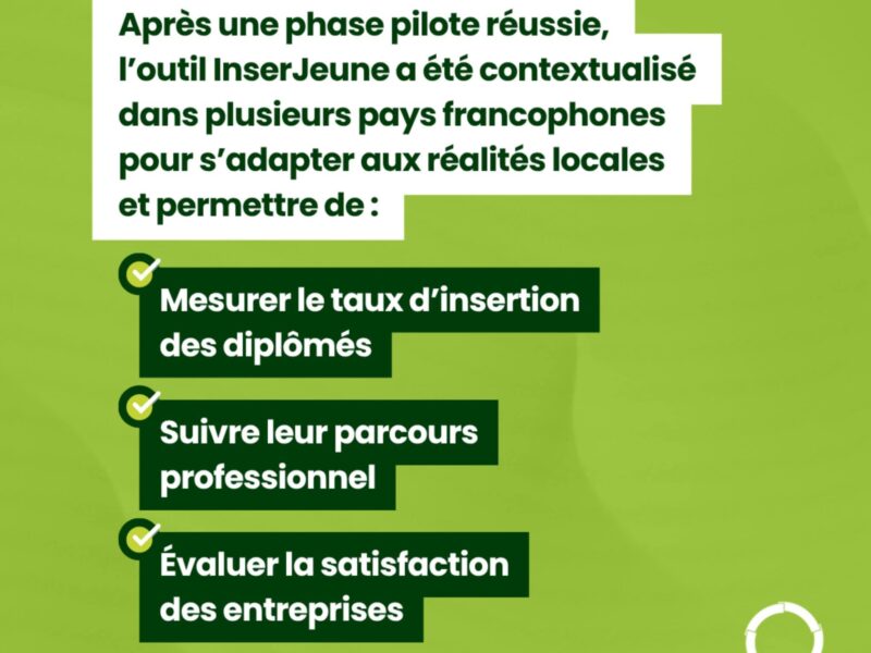 L'OIF soutien l'insertion professionnelle des jeunes