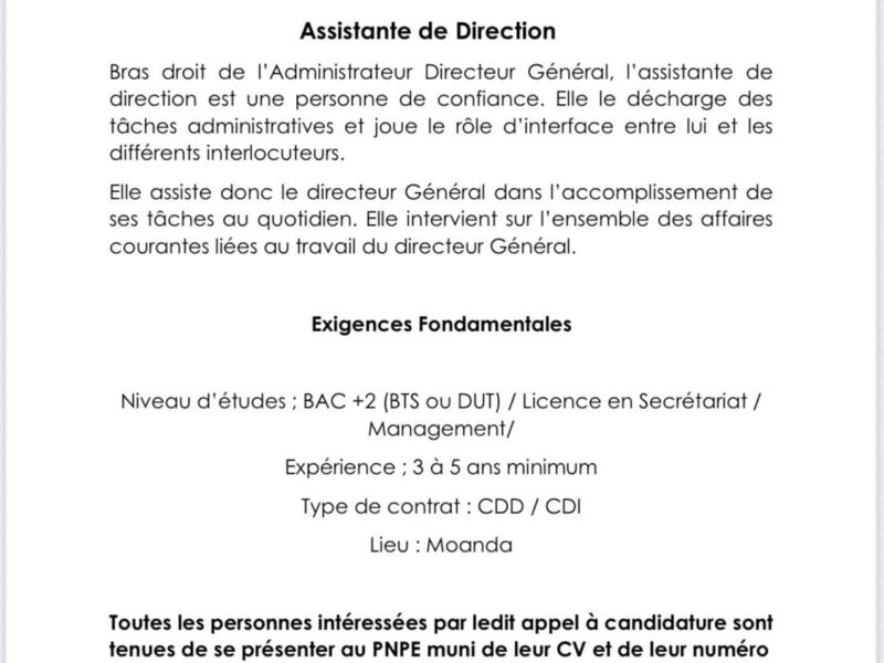 Appel à candidatures